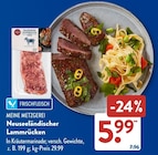 Neuseeländischer Lammrücken von Meine Metzgerei im aktuellen ALDI SÜD Prospekt für 5,99 €