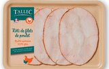 Rôti de filets de poulet - Tallec - Super U à Nancy Rôti de filets de poulet - Tallec en promo chez Super U Nancy à 4,99 €