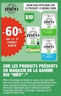 E.Leclerc Schweighouse-Thann - Promo -60% sur le 2ème produit acheté sur les produits présents en magasin de la gamme Bio MEO Promo -60% sur le 2ème produit acheté sur les produits présents en magasin de la gamme Bio MEO à dans le catalogue E.Leclerc à Schweighouse-Thann