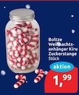 Weihnachtsanhänger Kiru Zuckerstange von Boltze für 1,99 € bei budni im Angebot Weihnachtsanhänger Kiru Zuckerstange von Boltze im aktuellen budni Prospekt