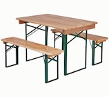 3 tlg. Kompakte Bierzelt-Garnitur Limerick Angebote bei Wreesmann Zwickau für 69,99 €