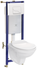 Pack wc suspendu "basia" en promo chez Brico Dépôt Vitrolles à 129,00 €