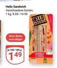 Hello Sandwich Angebote bei GLOBUS Kerpen für 1,49 €