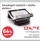 Kontaktgrill »OptiGrill + Waffelplatten« Angebote von Tefal bei EDEKA Augsburg für 124,99 €
