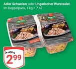 Aktuelles Schweizer Wurstsalat Angebot bei GLOBUS in Mannheim ab 2,99 €