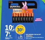 Piles Duracell Plus AA x16 - DURACELL en promo chez E.Leclerc Clichy à 7,63 €