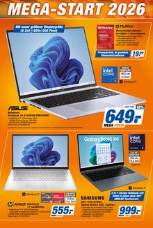 Notebook im aktuellen expert Prospekt (Hamm) Notebook im expert Prospekt "Top Angebote" mit 12 Seiten (Hamm)