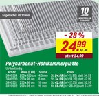 Polycarbonat-Hohlkammerplatte Angebote bei toom Baumarkt Stuttgart für 24,99 €