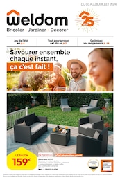 Prospectus Weldom à Savigny-sur-Orge "Savourer ensemble chaque instant, ça c'est fait !", 16 pages, 03/07/2024 - 28/07/2024