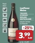 Trocken Schwarzriesling Deutschland von Lauffener im aktuellen combi Prospekt