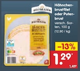 Hähnchenbrustfilet im Angebot bei Netto Marken-Discount in Wiesbaden Hähnchenbrustfilet Angebote von Hofmaier bei Netto Marken-Discount Wiesbaden für 1,29 €