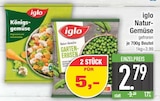 Natur-Gemüse im EDEKA Prospekt Natur-Gemüse von iglo im aktuellen EDEKA Prospekt für 2,79 €