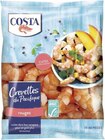 Crevettes du Pacifique rouges cuites surgelées - COSTA dans le catalogue Géant Casino