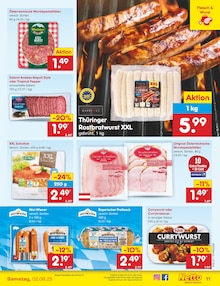 Bratwurst im Netto Marken-Discount Prospekt "Aktuelle Angebote" mit 65 Seiten (München)