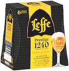 Bière Blonde d'Abbaye Prestige 1240 - LEFFE - Colruyt à Metz Bière Blonde d'Abbaye Prestige 1240 - LEFFE en promo chez Colruyt Metz à 4,96 €