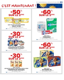 Offre Margarine dans le catalogue Carrefour Market du moment à la page 37