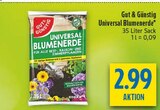 Universal Blumenerde im Angebot bei diska in Hof Universal Blumenerde Angebote von Gut & Günstig bei diska Hof für 2,99 €
