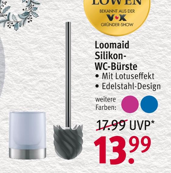 Rossmann Rehfeld - Silikon-WC-Bürste Silikon-WC-Bürste Angebot bei Rossmann Rehfeld im Prospekt Top Angebote