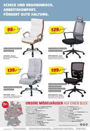 Höffner Chefsessel im Prospekt 