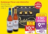 Pilsner oder Alkoholfrei von Radeberger für 9,99 € bei Netto Marken-Discount im Angebot Pilsner oder Alkoholfrei von Radeberger im aktuellen Netto Marken-Discount Prospekt