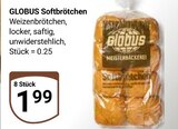 Softbrötchen im Angebot bei GLOBUS in Saarlouis Softbrötchen Angebote von GLOBUS bei GLOBUS Saarlouis für 1,99 €