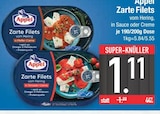 Zarte Filets vom Hering, in Sauce oder Creme von Appel im aktuellen EDEKA Prospekt für 1,11 €