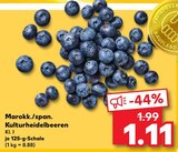 Marokk./span. Kulturheidelbeeren von  im aktuellen Kaufland Prospekt für 1,11 €