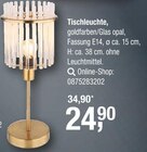 Tischleuchte Angebote bei Opti-Wohnwelt Würzburg für 24,90 €