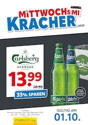 Aktueller Getränkeland Getränkemärkte Prospekt in Premnitz und Umgebung, "Mittwochskracher" mit 1 Seite, 01.10.2025 - 01.10.2025