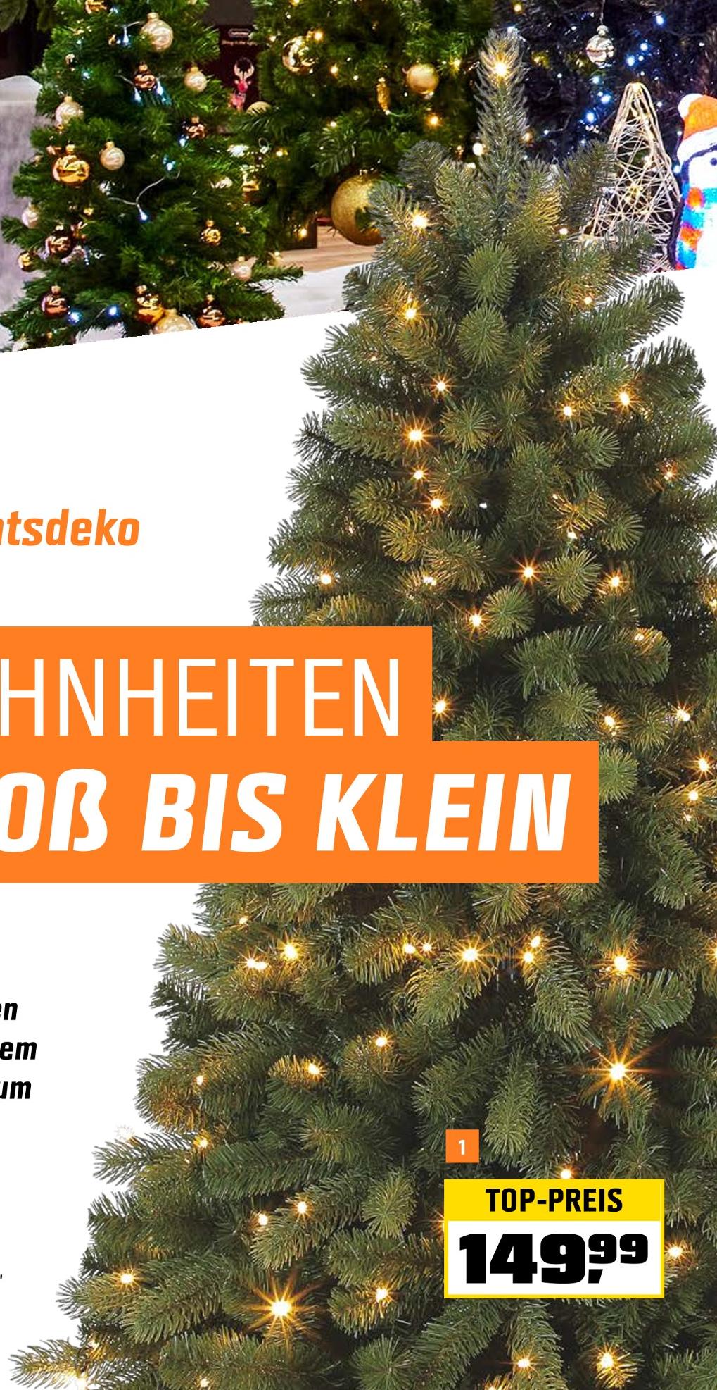 OBI Florstadt - Kunsttanne Kunsttanne Angebot bei OBI Florstadt im Prospekt WILLKOMMEN IM OBI WEIHNACHTSMARKT!