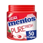 Chewing-gum sans sucres - MENTOS dans le catalogue Carrefour