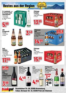 Rotkäppchen Sekt im Trinkgut Prospekt "Aktuelle Angebote" mit 4 Seiten (Rosenheim)