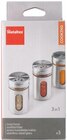 3er-Set Gewürzstreuer Glas im Netto mit dem Scottie Prospekt 3er-Set Gewürzstreuer Glas von Metaltex im aktuellen Netto mit dem Scottie Prospekt für 4,99 €