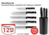 Messerblock-Set Angebote von GOURMETmaxx bei GLOBUS Mannheim für 12,99 €