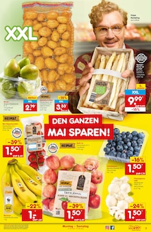 Kartoffeln im Netto Marken-Discount Prospekt "Aktuelle Angebote" mit 51 Seiten (Reutlingen)