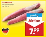 Schweinefilet für 7,99 € bei Netto Marken-Discount im Angebot Schweinefilet im aktuellen Netto Marken-Discount Prospekt
