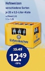 Hefeweizen von Ustersbacher im aktuellen V-Markt Prospekt für 12,49 €