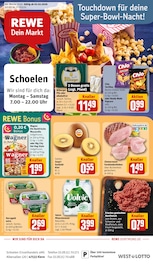 Fleisch im REWE Prospekt in Kleve Aktueller REWE Prospekt mit Fleisch, "Dein Markt", Seite 1