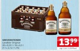 Landbier Original Angebote von Grevensteiner bei Getränke Ellerkamp Vreden für 13,99 €