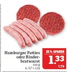 Aktuelles Hamburger Patties oder Rinderbratwurst Angebot bei Marktkauf in Nürnberg ab 1,33 €