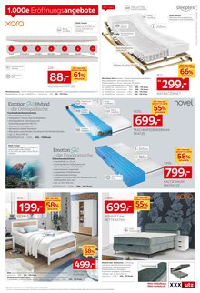 Bett im XXXLutz Prospekt "NEUERÖFFNUNG" mit 24 Seiten (Braunschweig)