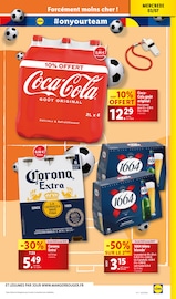 Coca-Cola Angebote im Prospekt "Foire aux poissons" von Lidl auf Seite 23