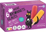 6 mini-bâtonnets fraise orange - Picard - Picard 6 mini-bâtonnets fraise orange - Picard à 2,69 € dans le catalogue Picard