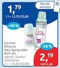Aktuelle Deo Spray Angebote bei budni in Hamburg Aktuelles Mineral Deo-Spray Angebot bei budni in Hamburg ab 1,79 €