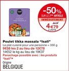 Poulet tikka massala - Isali à 4,79 € dans le catalogue Monoprix