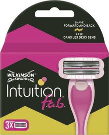 Lames rasoir intuition - Géant Casino à Caen Lames rasoir intuition en promo chez Géant Casino Caen à 5,79 €