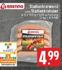 Stadionbratwurst im Angebot bei EDEKA in Lingen Stadionbratwurst Angebote von Rasting bei EDEKA Lingen für 4,99 €