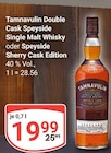 Aktuelles Double Cask Speyside Single Malt Whisky Angebot bei GLOBUS in Braunschweig ab 19,99 €