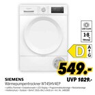 Wärmepumpentrockner WT45HV4EP bei MEDIMAX im Oberhausen Prospekt für 549,00 €