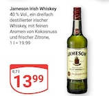 Aktuelle Whiskey Angebote bei GLOBUS in Krefeld Aktuelles Irish Whiskey Angebot bei GLOBUS in Krefeld ab 13,99 €